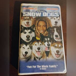 Disney's Snow Dogs Family Adventure Movie on VHS